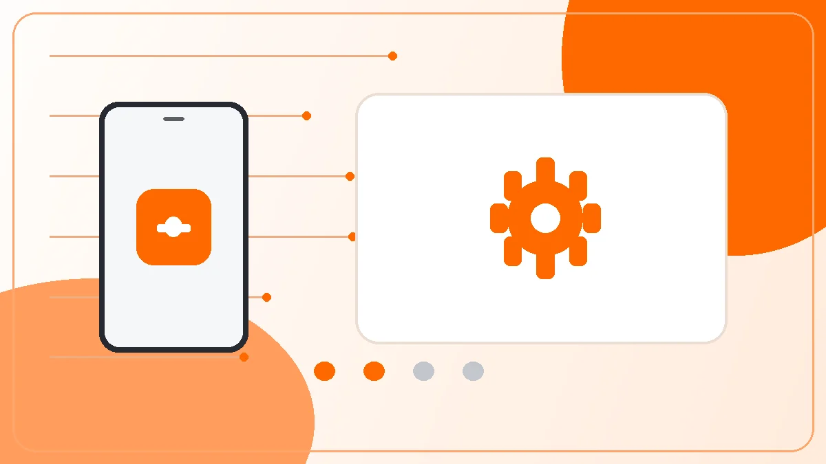 Abstract software visual for Mi Flash Tool Setup on Windows: Installation and Driver Steps